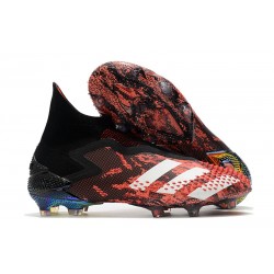 adidas Crampons Predator Mutator 20+ FG -Noir Rouge Blanc