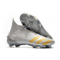 adidas Crampons Predator Mutator 20+ FG -Gris Or