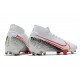 Nike Mercurial Superfly VII Elite DF FG -Blanc Cramoisi Noir