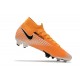 Nike Mercurial Superfly VII Elite DF FG -Orange Laser Noir Blanc