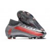 Nike Mercurial Superfly VII Elite DF FG -Gris Noir Rouge
