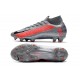 Nike Mercurial Superfly VII Elite DF FG -Gris Noir Rouge