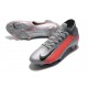 Nike Mercurial Superfly VII Elite DF FG -Gris Noir Rouge