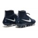 2014 Chaussure de Football Nike Magista Obra FG Bleu Marine Blanc