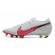 Crampons Nouveau Nike Mercurial Vapor XIII Elite FG Blanc Rouge