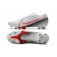 Nike Chaussure Mercurial Vapor 13 Elite FG LAB2 -Blanc Cramoisi Noir