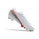 Nike Chaussure Mercurial Vapor 13 Elite FG LAB2 -Blanc Cramoisi Noir