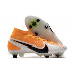 Nike Mercurial Superfly 7 Elite SG-Pro AC - Orange Laser Noir Blanc