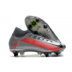 Nike Mercurial Superfly 7 Elite SG-Pro AC Neighbourhood - Gris Noir