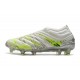 adidas Chaussure de Foot Copa 20+ FG - Blanc Noir Vert