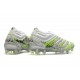 adidas Chaussure de Foot Copa 20+ FG - Blanc Noir Vert