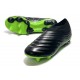 adidas Chaussure de Foot Copa 20+ FG - Noir Vert signal