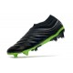 adidas Chaussure de Foot Copa 20+ FG - Noir Vert signal