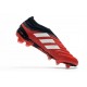 adidas Chaussure de Foot Copa 20+ FG - Rouge Blanc Noir