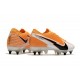 Nike Mercurial Vapor 13 Elite SG AC Orange Laser Noir Blanc