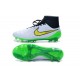 Nouvelle Crampons Nike Magista Obra FG Hommes Blanc Vert Noir Jaune