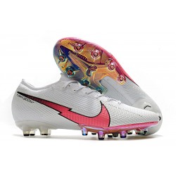 Nike Mercurial Vapor XIII Elite AG-Pro Blanc Rouge Bleu