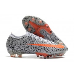 Nike Mercurial Vapor XIII Elite AG-Pro CR7 Safari-Blanc Orange Noir