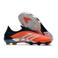 adidas Chaussure Predator Archive FG - Orange Noir Argent