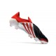 adidas Chaussure Predator Archive FG - Rouge Argent Noir