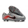 Chaussure de foot Nike Tiempo Legend VIII Elite FG Gris Noir Rose