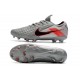 Chaussure de foot Nike Tiempo Legend VIII Elite FG Gris Noir Rose