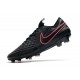 Chaussure de foot Nike Tiempo Legend VIII Elite FG Noir Rose