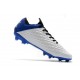 Chaussure de foot Nike Tiempo Legend VIII Elite FG Blanc Bleu