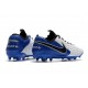 Chaussure de foot Nike Tiempo Legend VIII Elite FG Blanc Bleu