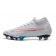 NIKE MERCURIAL SUPERFLY VII ELITE 'CR7 X BUGATTI' Blanc Rouge Bleu