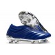 adidas Chaussure de Foot Copa 20+ FG - Bleu Royal Argent