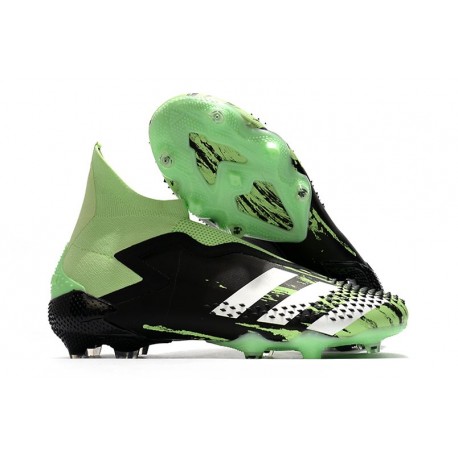 adidas Nouveau Predator Mutator 20+ FG Noir Argent Vert