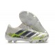 Crampons Nouvel adidas Copa 20.1 FG Blanc Noir Vert