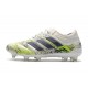 Crampons Nouvel adidas Copa 20.1 FG Blanc Noir Vert