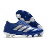 Crampons Nouvel adidas Copa 20.1 FG Bleu Royal Argent