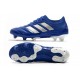 Crampons Nouvel adidas Copa 20.1 FG Bleu Royal Argent