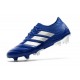 Crampons Nouvel adidas Copa 20.1 FG Bleu Royal Argent