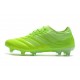 Crampons Nouvel adidas Copa 20.1 FG Vert