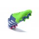 2014/2015 Chaussure de Football Hommes Adidas Predator Instinct FG Bleu Blanc Vert