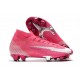 Nike Mercurial Superfly 7 Elite FG ACC x Mbappe Rose Blanc Noir