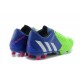 2014/2015 Chaussure de Football Hommes Adidas Predator Instinct FG Bleu Blanc Vert
