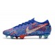 Crampon Nike Mercurial Vapor XIII Elite FG Sancho Bleu Blanc Vert Noir