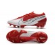 Crampon Nike Mercurial Vapor XIII Elite FG Rouge Blanc