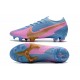 Nike Chaussure Mercurial Vapor 13 Elite FG - Bleu Rose Or