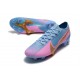 Nike Chaussure Mercurial Vapor 13 Elite FG - Bleu Rose Or