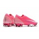 Crampon Nike Mercurial Vapor XIII Elite FG x Mbappe Rose Blanc Noir