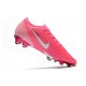 Crampon Nike Mercurial Vapor XIII Elite FG x Mbappe Rose Blanc Noir