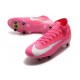 Nike Mercurial Superfly 7 Elite SG-Pro AC x Mbappe Rose Blanc Noir