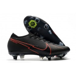 Nike Mercurial Vapor 13 Elite SG AC Noir Rouge