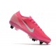 Nike Mercurial Vapor 13 Elite SG AC x Mbappe Rose Blanc Noir